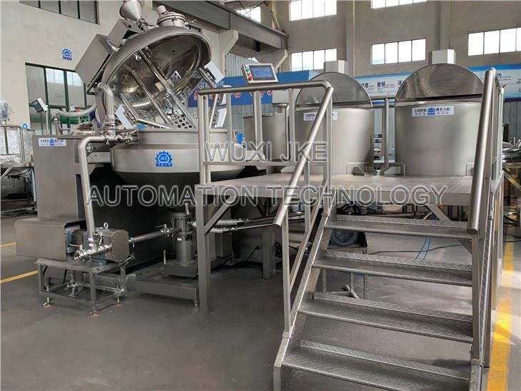 Vacuum Homogenizer Emulgering Mixer